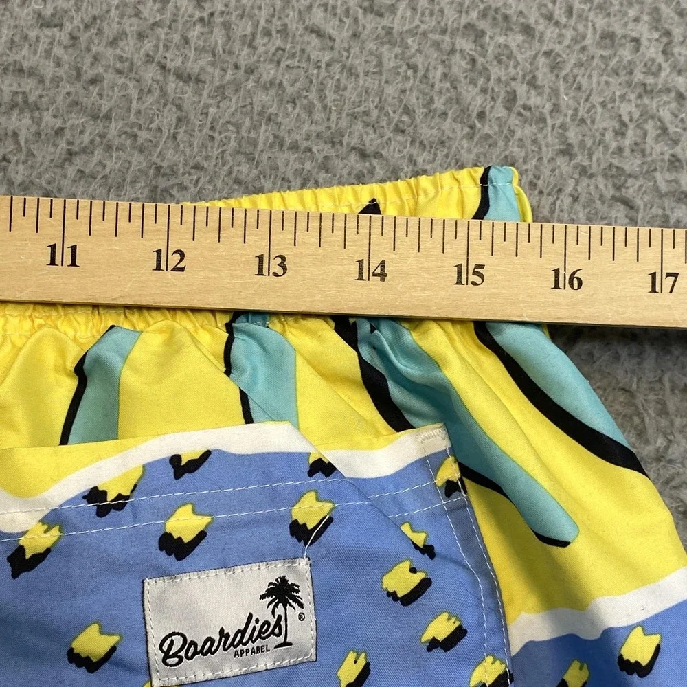 Boardies Swim Shorts Mens XL Multicolor‎ Tropical Beach Aloha Lined NWT